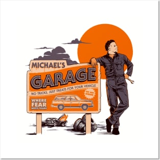 Michael's Garage Posters and Art